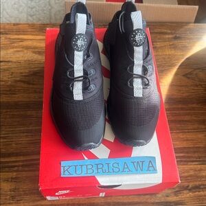 Nike Huarache Drift GS Sneakers Size 6Y Black/Wolf Grey Anthracit Very Good